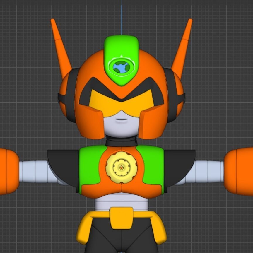 Kid Cosmech 3D print model_5