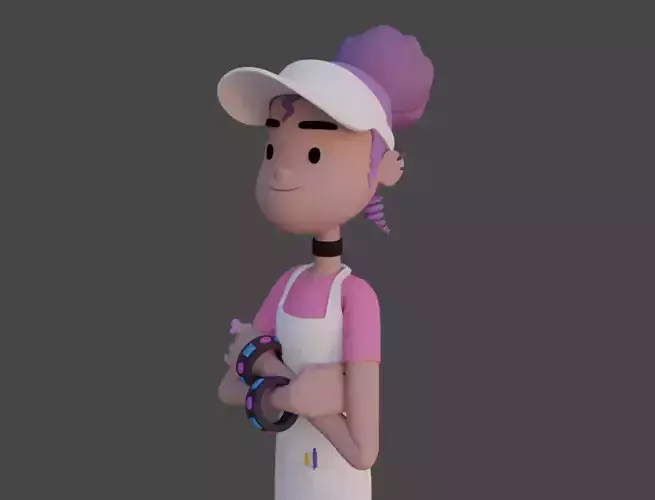 Jo - Local Hero 3D print model