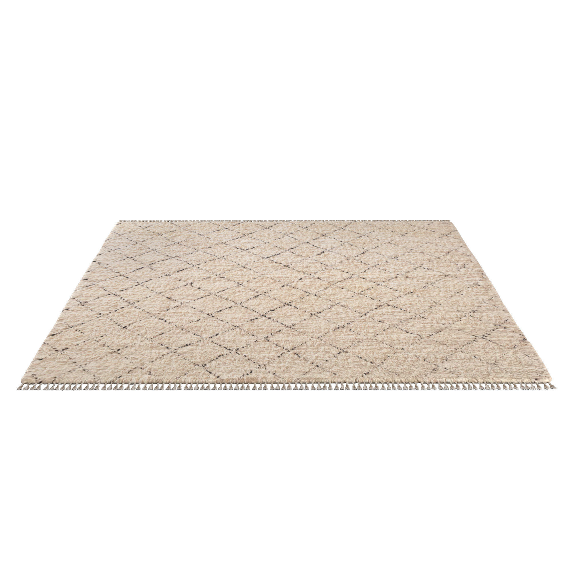 HADIR WOOL RUG 3D model_2