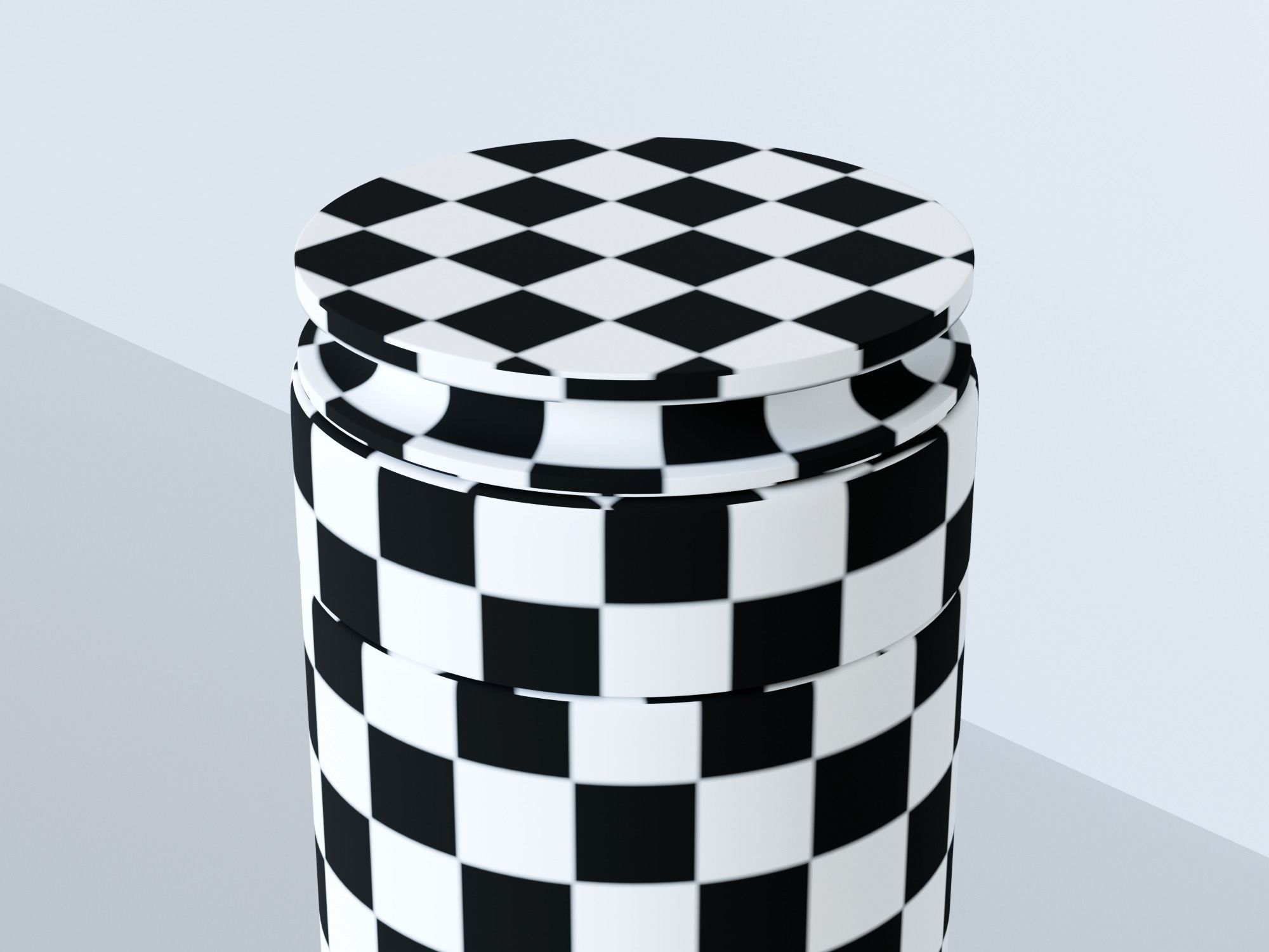 Brightening Cream Low-poly 3D model_10