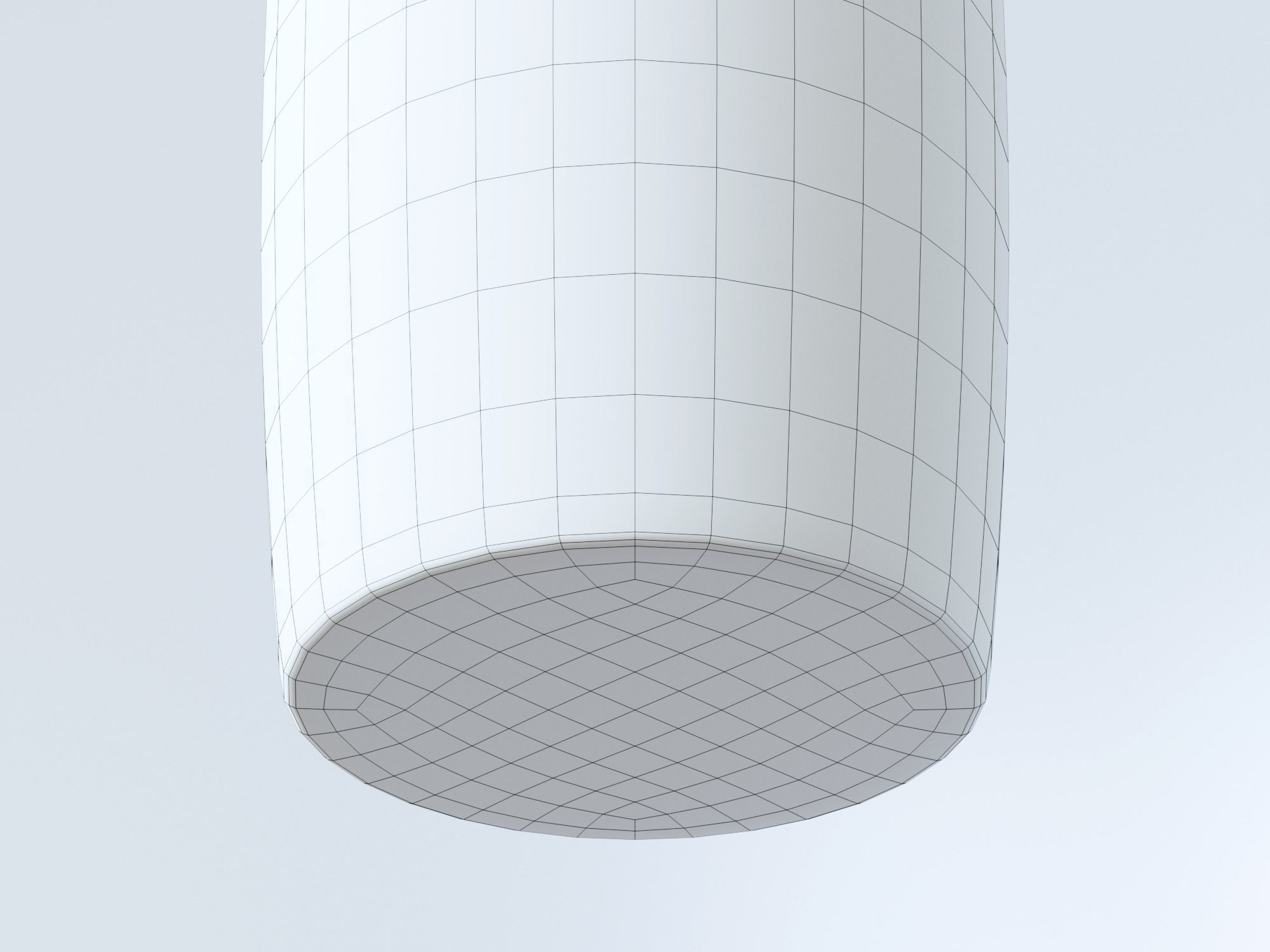 Brightening Cream Low-poly 3D model_14