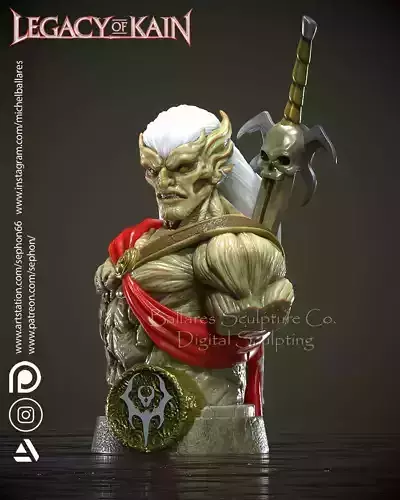 KAIN BUST BY CREATIVE GEEK MB