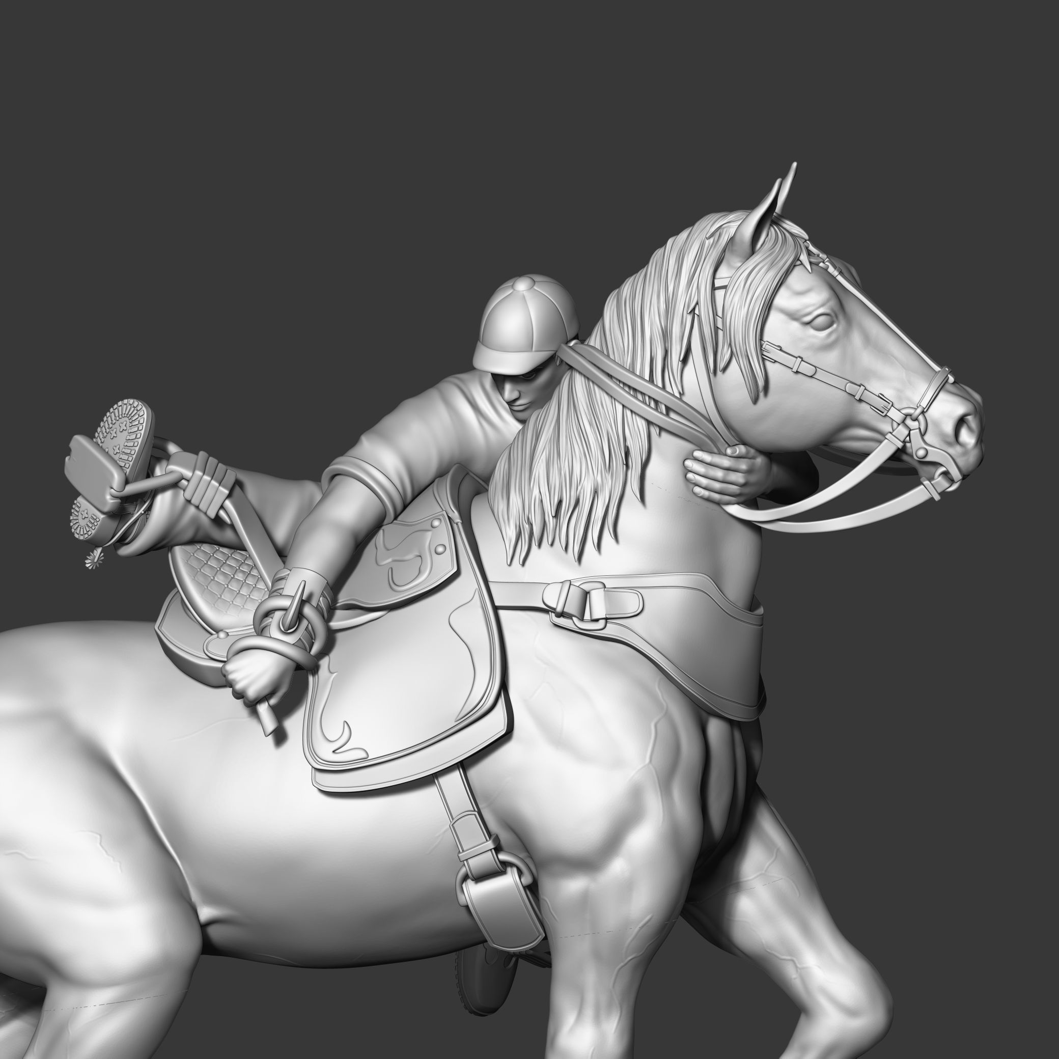 Cowboy 01 3D print model_2