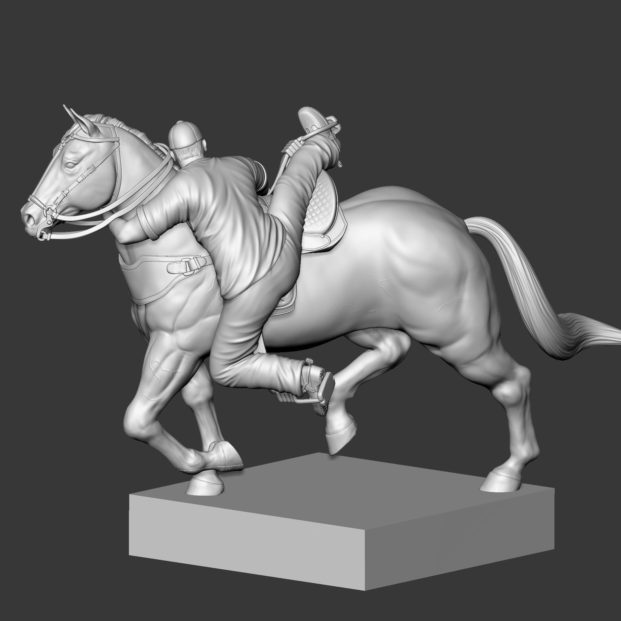 Cowboy 01 3D print model_6