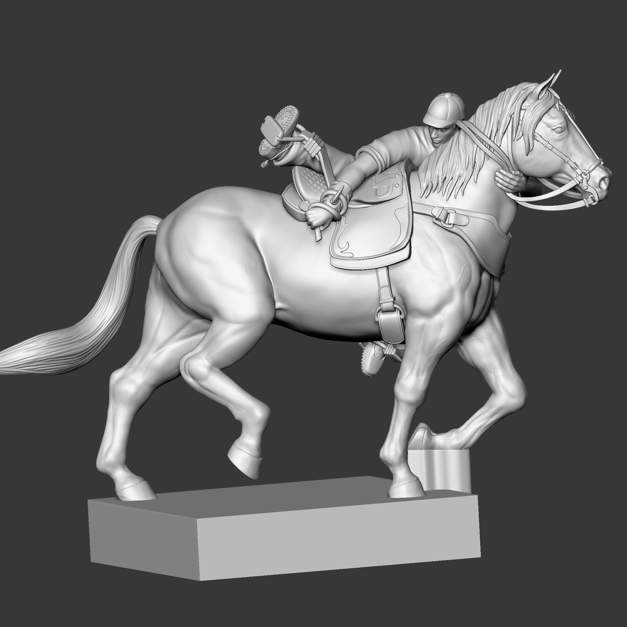 Cowboy 01 3D print model_3