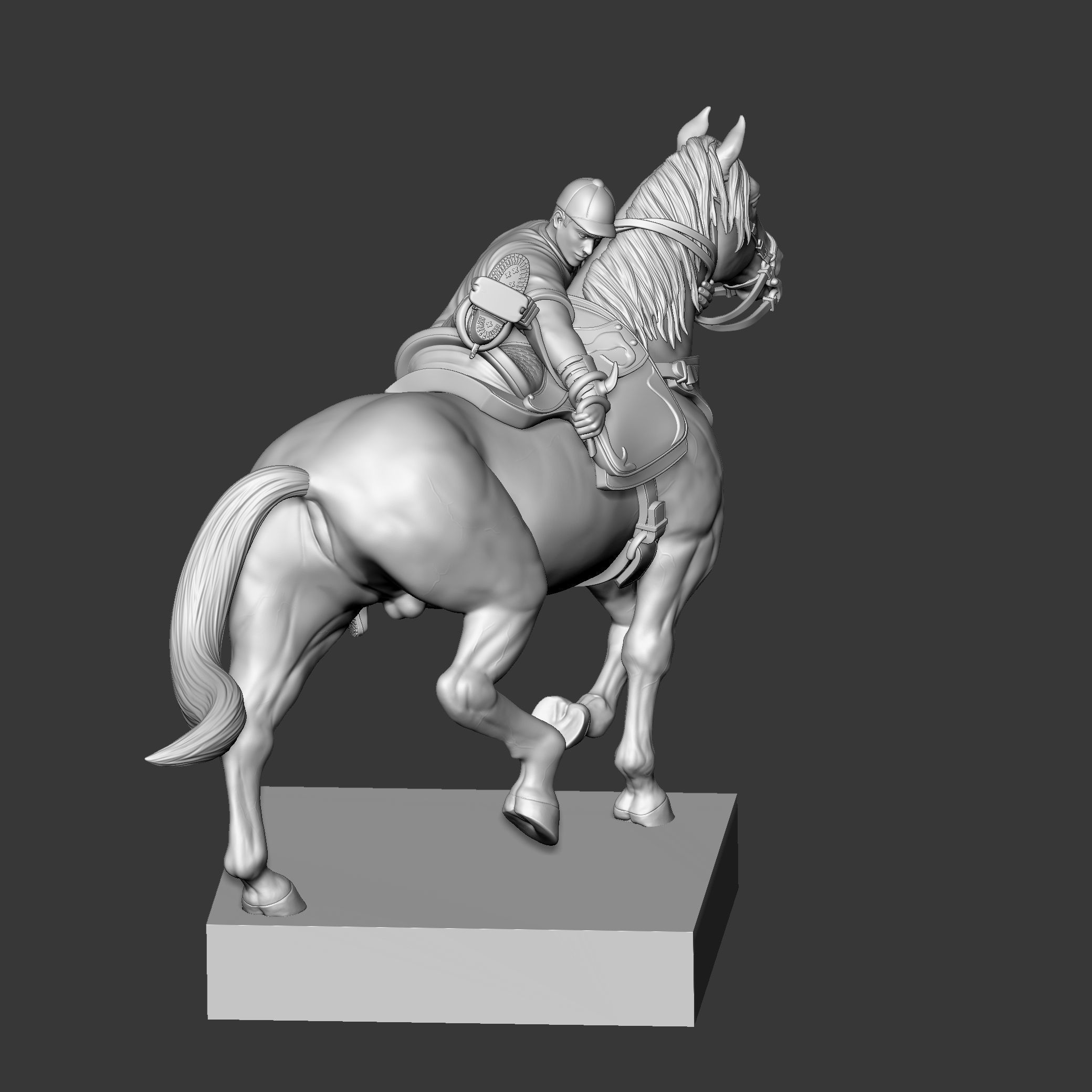 Cowboy 01 3D print model_9