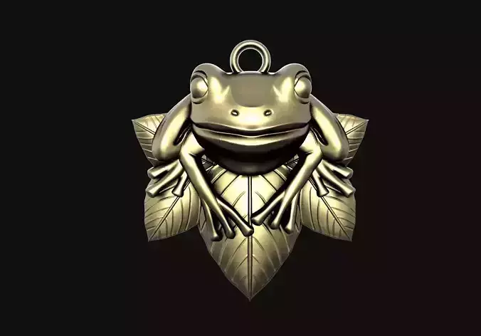 Frog pendant