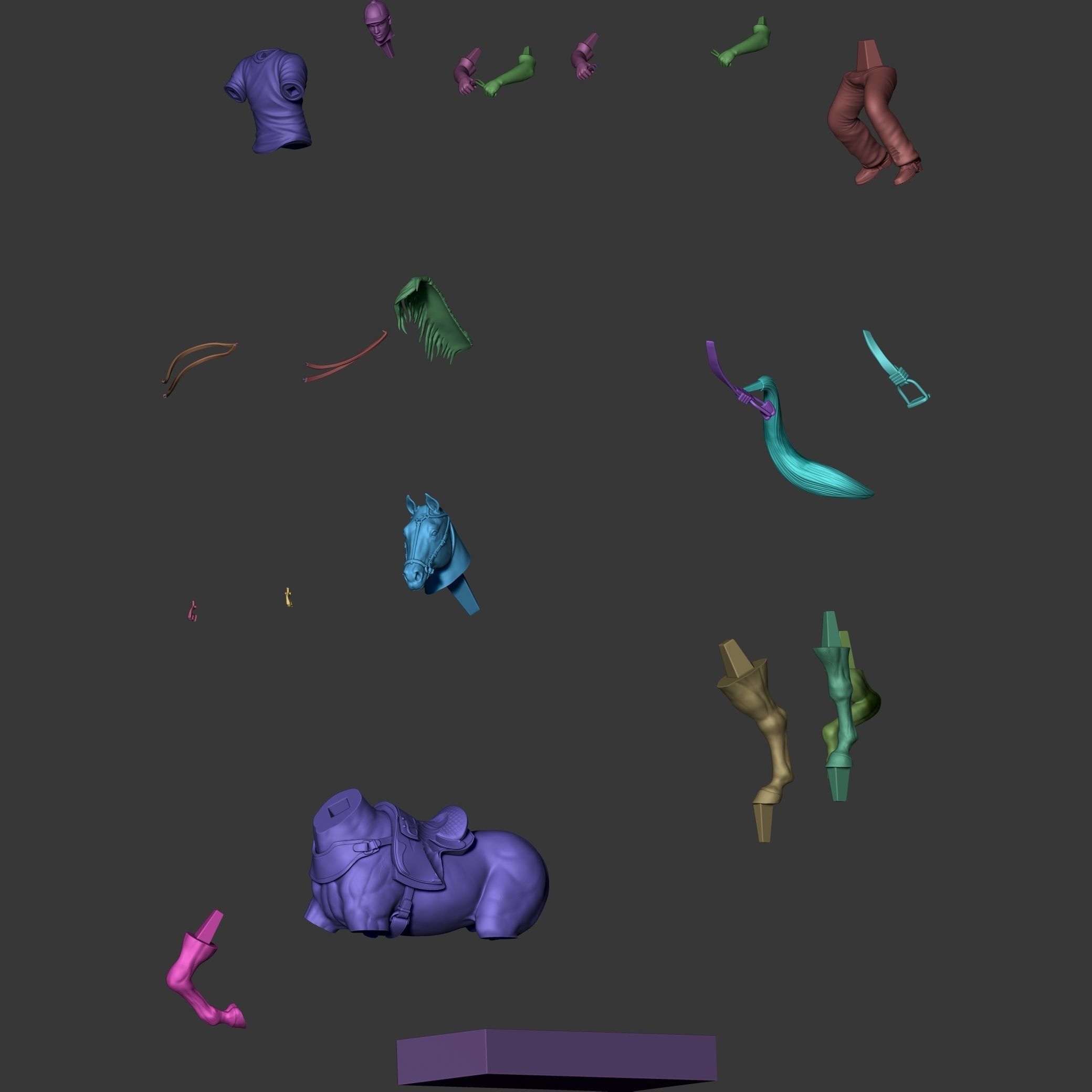 Cowboy 02 3D print model_13