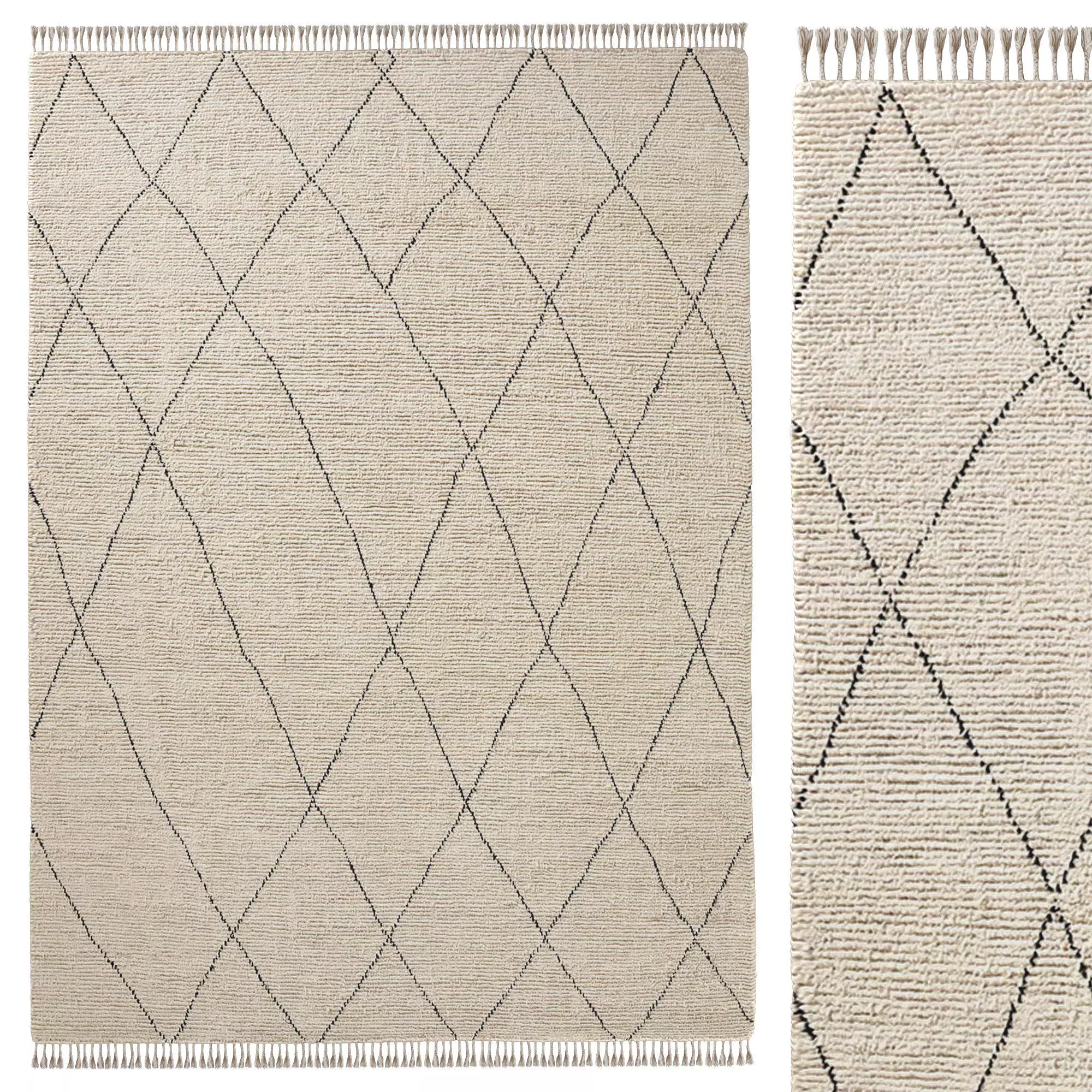 LASRI WOOL RUG 3D model_0