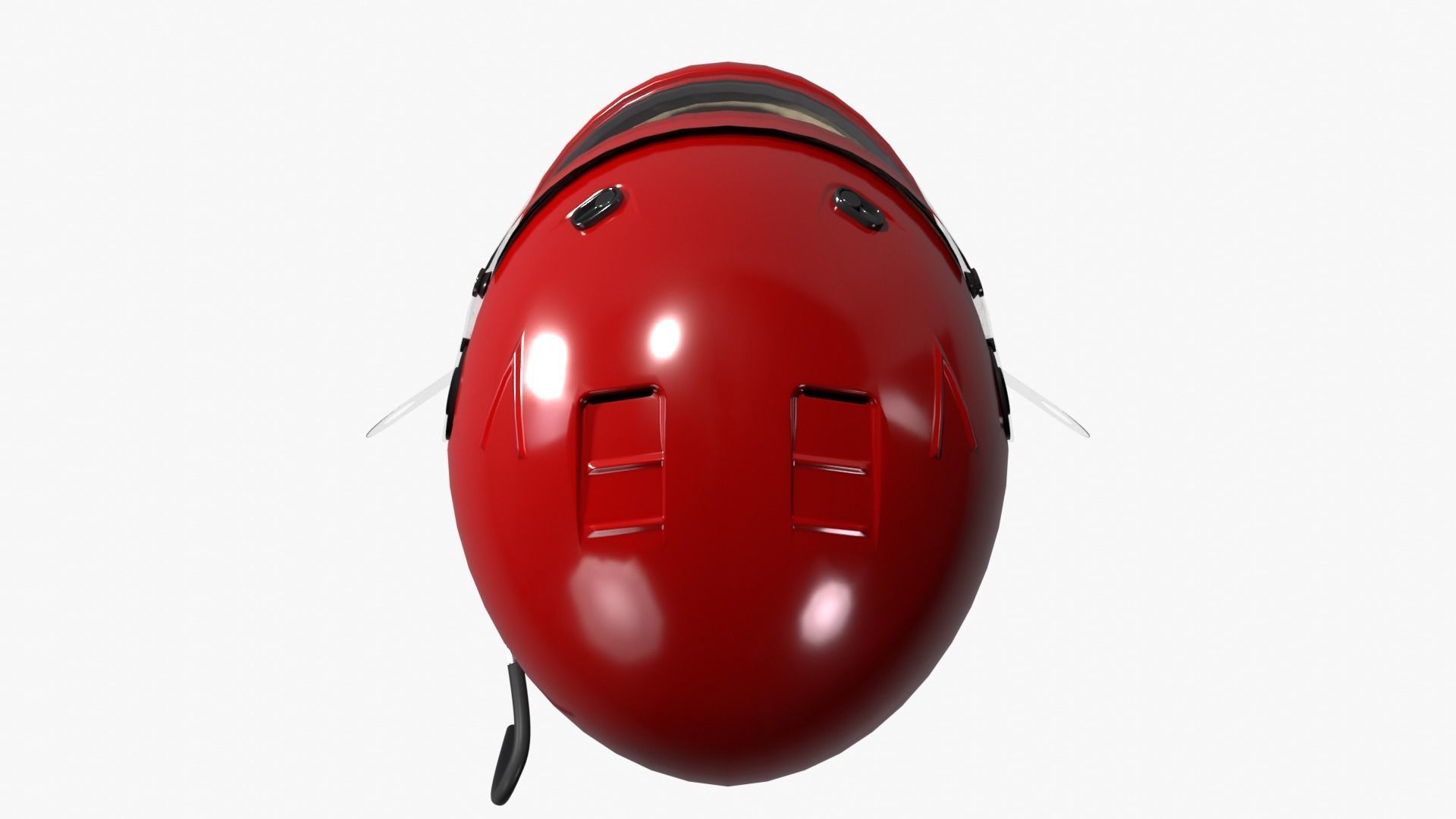 Bell Vortex Racing Helmet 3D model_9