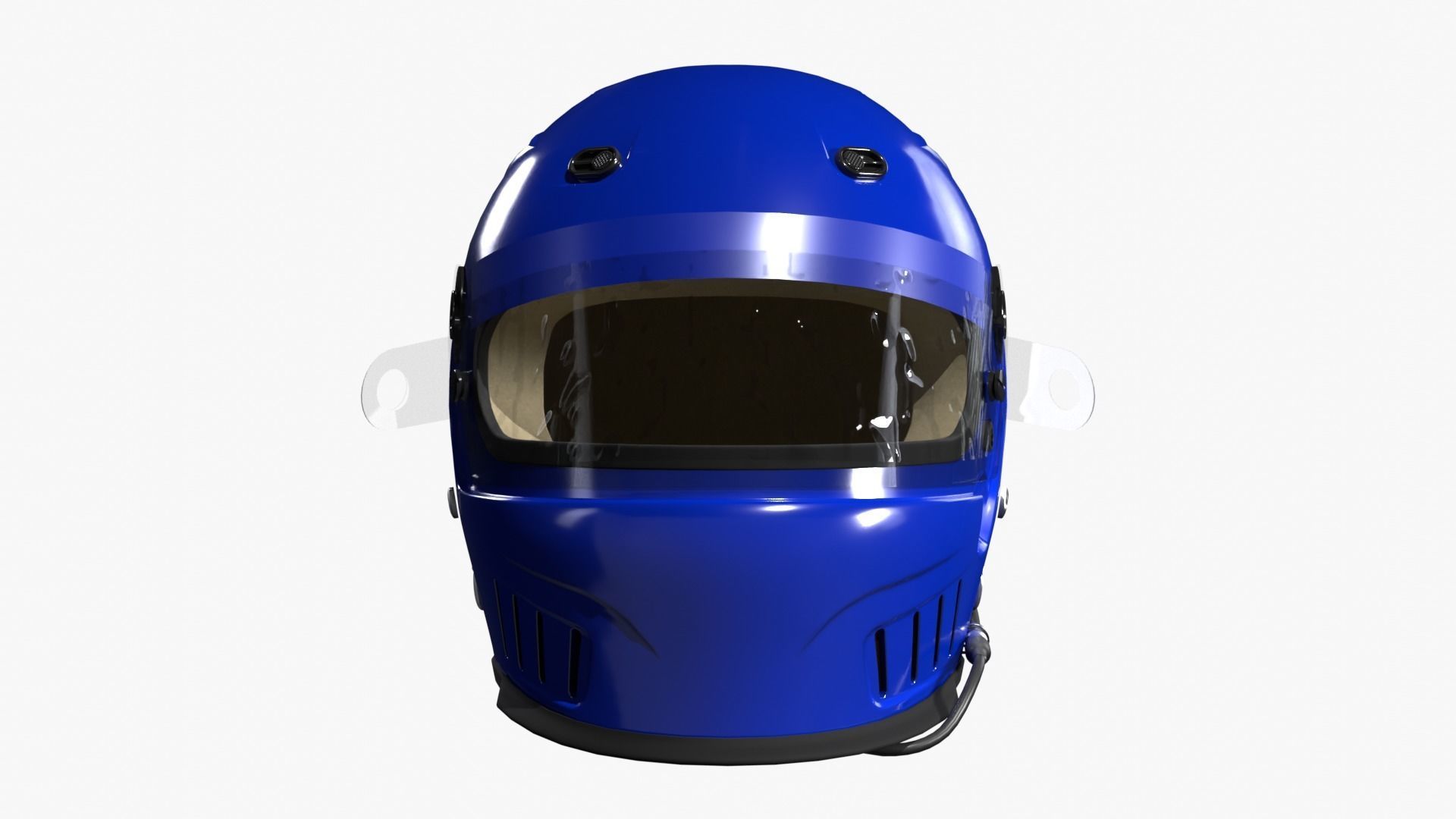 Bell Vortex Racing Helmet 3D model_6