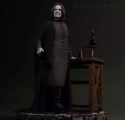 SEVERUS SNAPE HARRY POTTER  MOVIE SCULTURE COLECTIBLE 3D print model