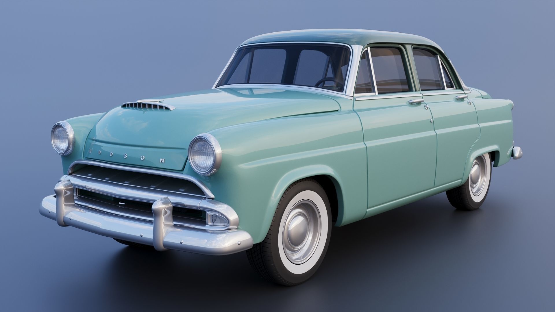 Hudson Jet 4 Door 1953 3D print model_2