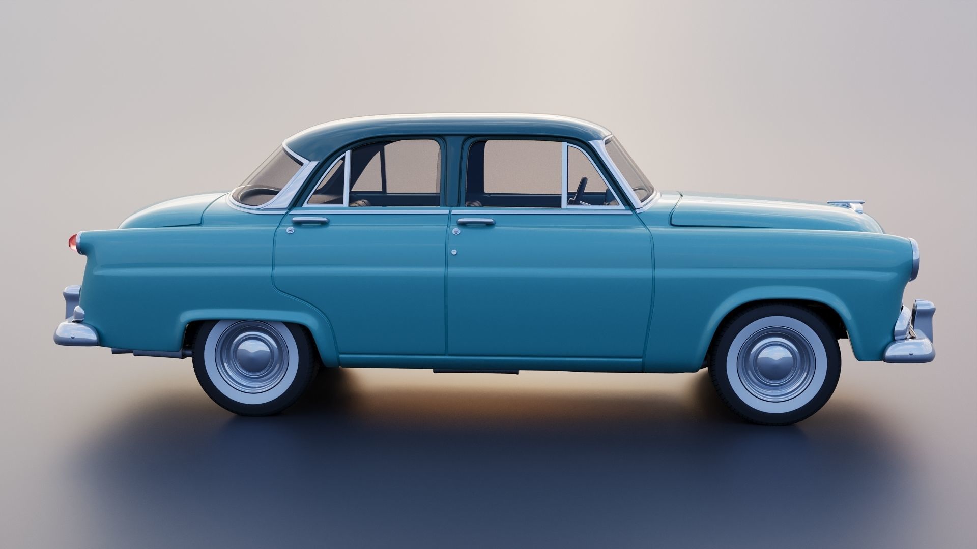 Hudson Jet 4 Door 1953 3D print model_8