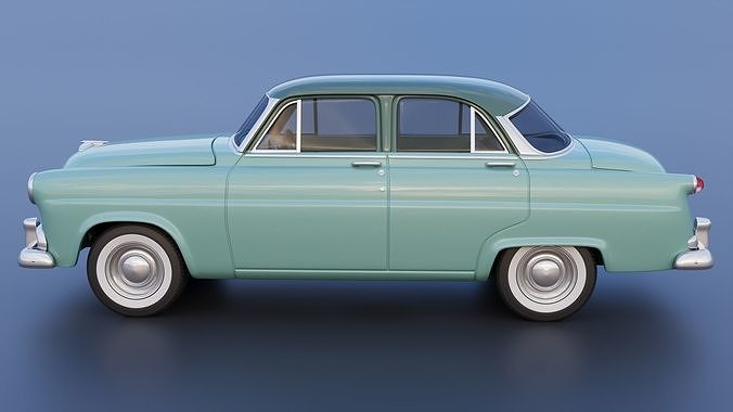 Hudson Jet 4 Door 1953 3D print model 4