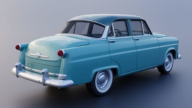 Hudson Jet 4 Door 1953 3D print model 7