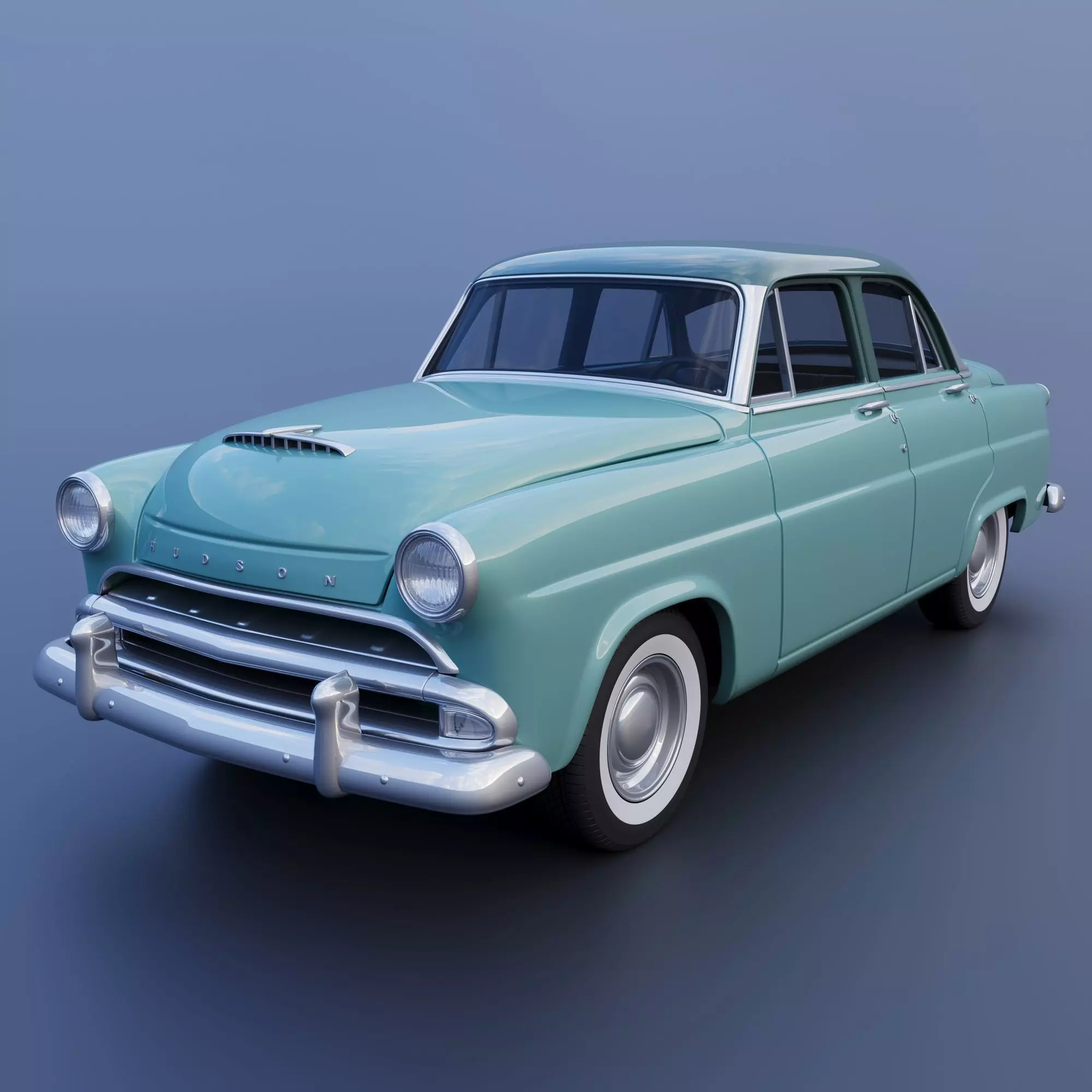 Hudson Jet 4 Door 1953 3D print model_0