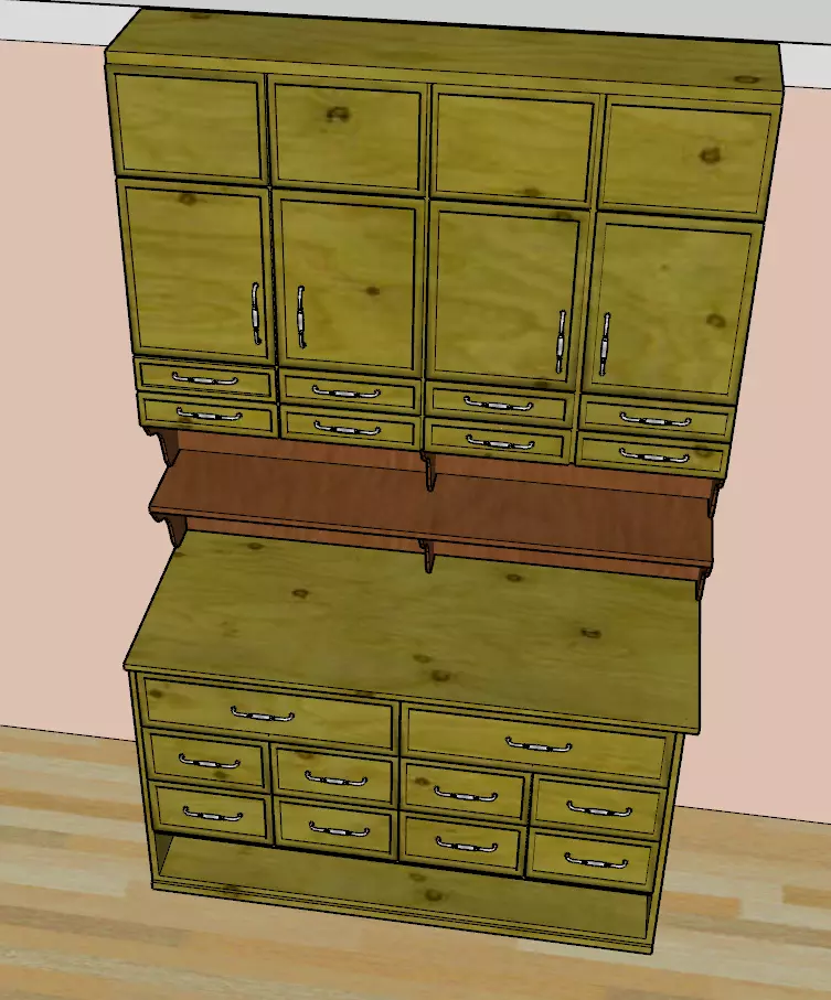 Kitchen cabinet 3D model