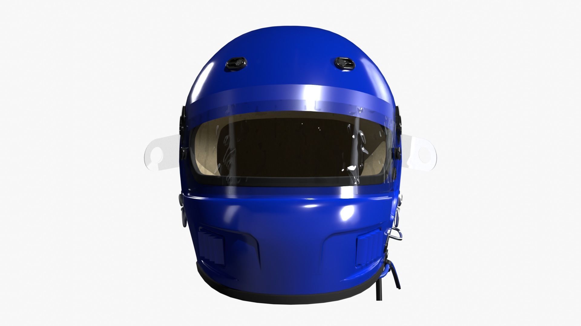 Bell AFX-1 Racing Helmet 3D model_6