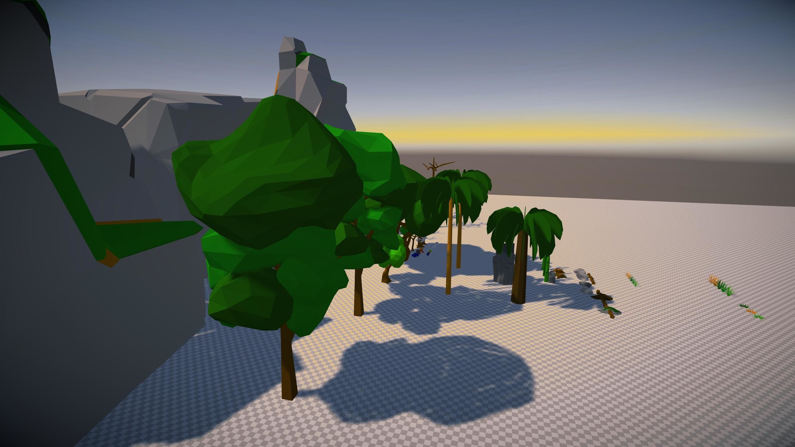 3D Low Poly Nature Pack Free 3D model_2