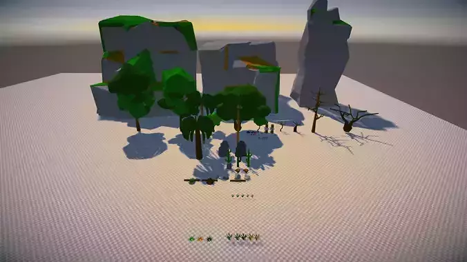 3D Low Poly Nature Pack