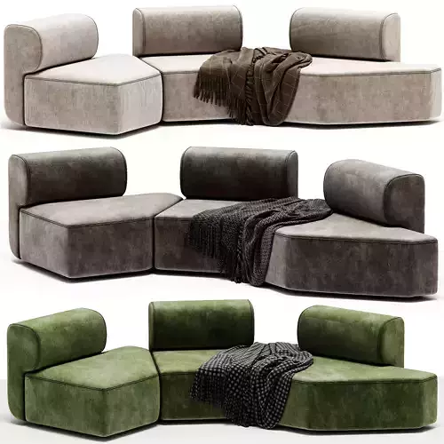 Sofa Bundle 3D model