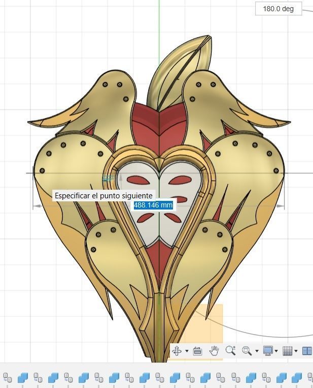 Princess Charlie Shield Hazbin Hotel 3D print model_22