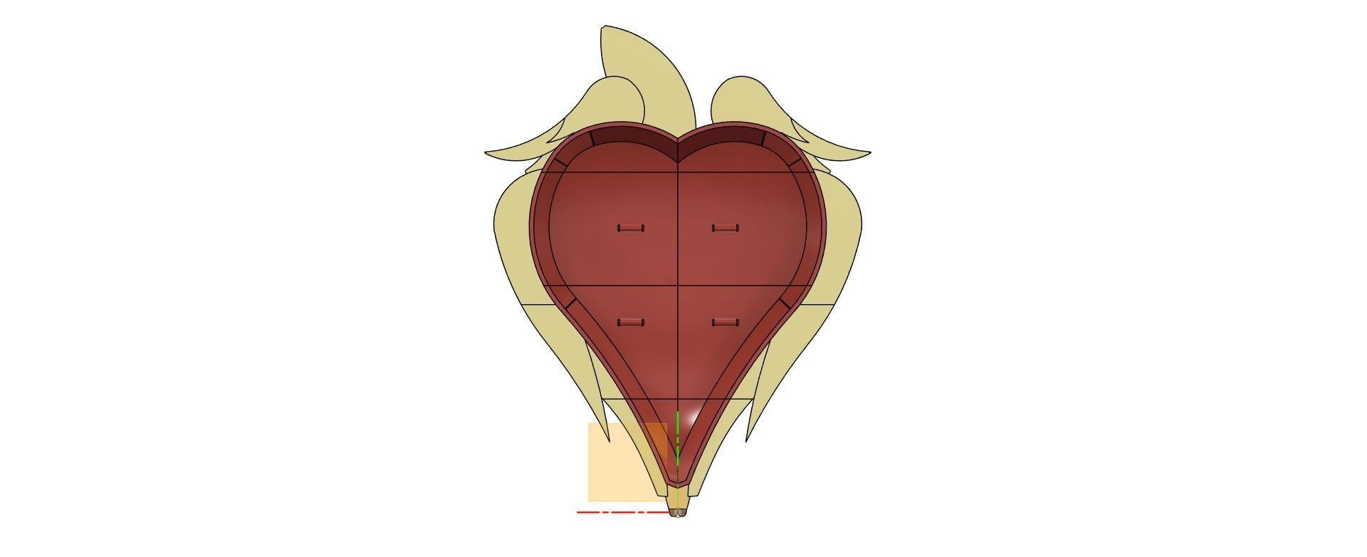 Princess Charlie Shield Hazbin Hotel 3D print model_18