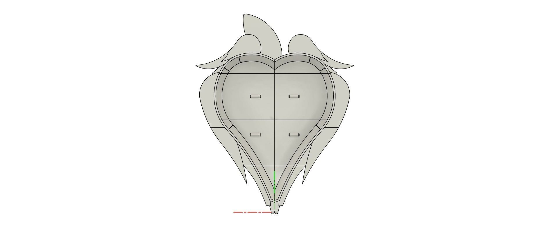 Princess Charlie Shield Hazbin Hotel 3D print model_10