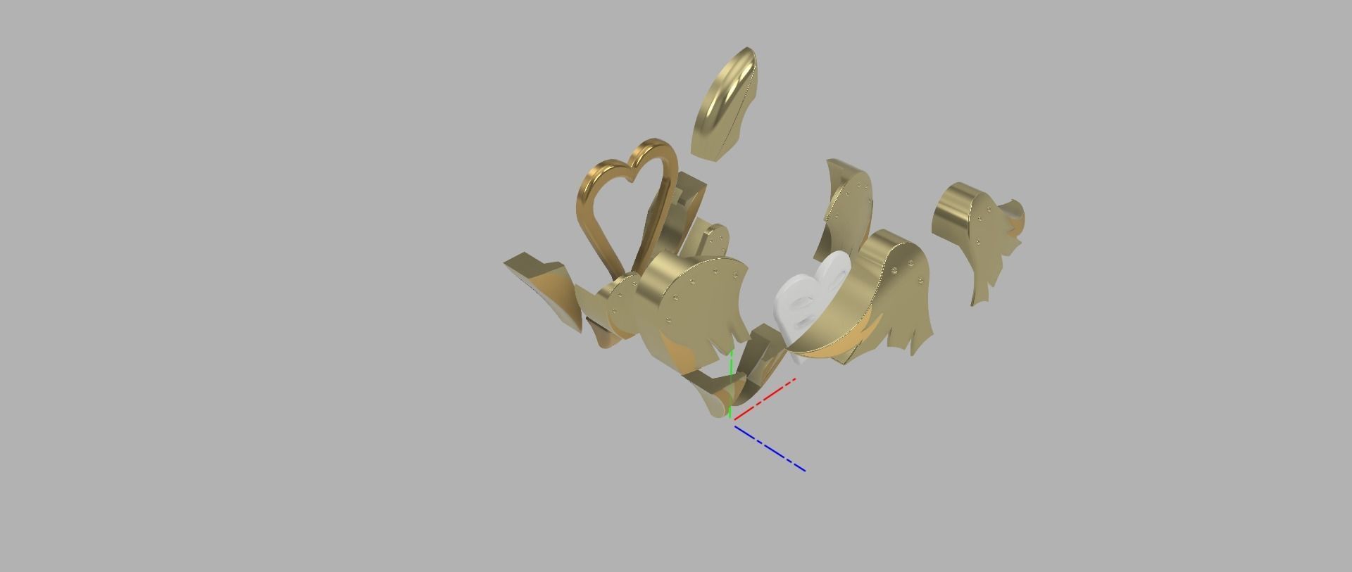 Princess Charlie Shield Hazbin Hotel 3D print model_6