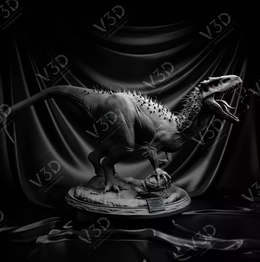 Indominus Rex - Jurassic World - V3D 3D print model