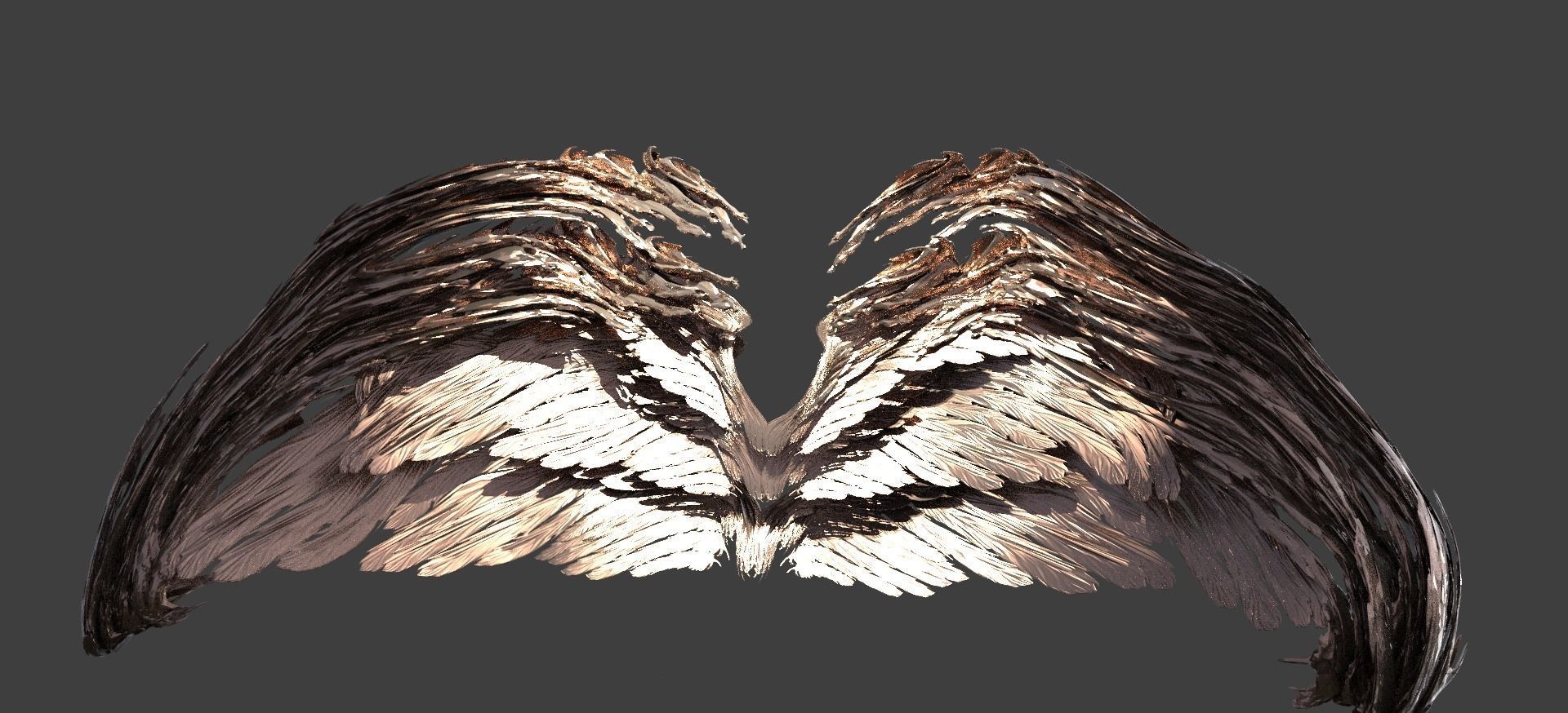 Coelestis Underworld Grand wings  3D model_1