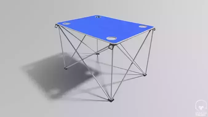 Camping Table with Cupholder