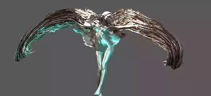 Cristos Crescent anatomy sculpture