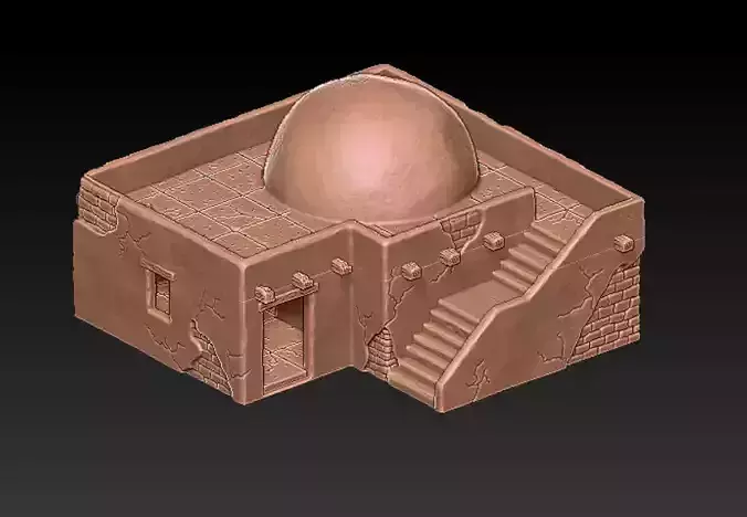 Terrain Scenery - Desert House 2 -