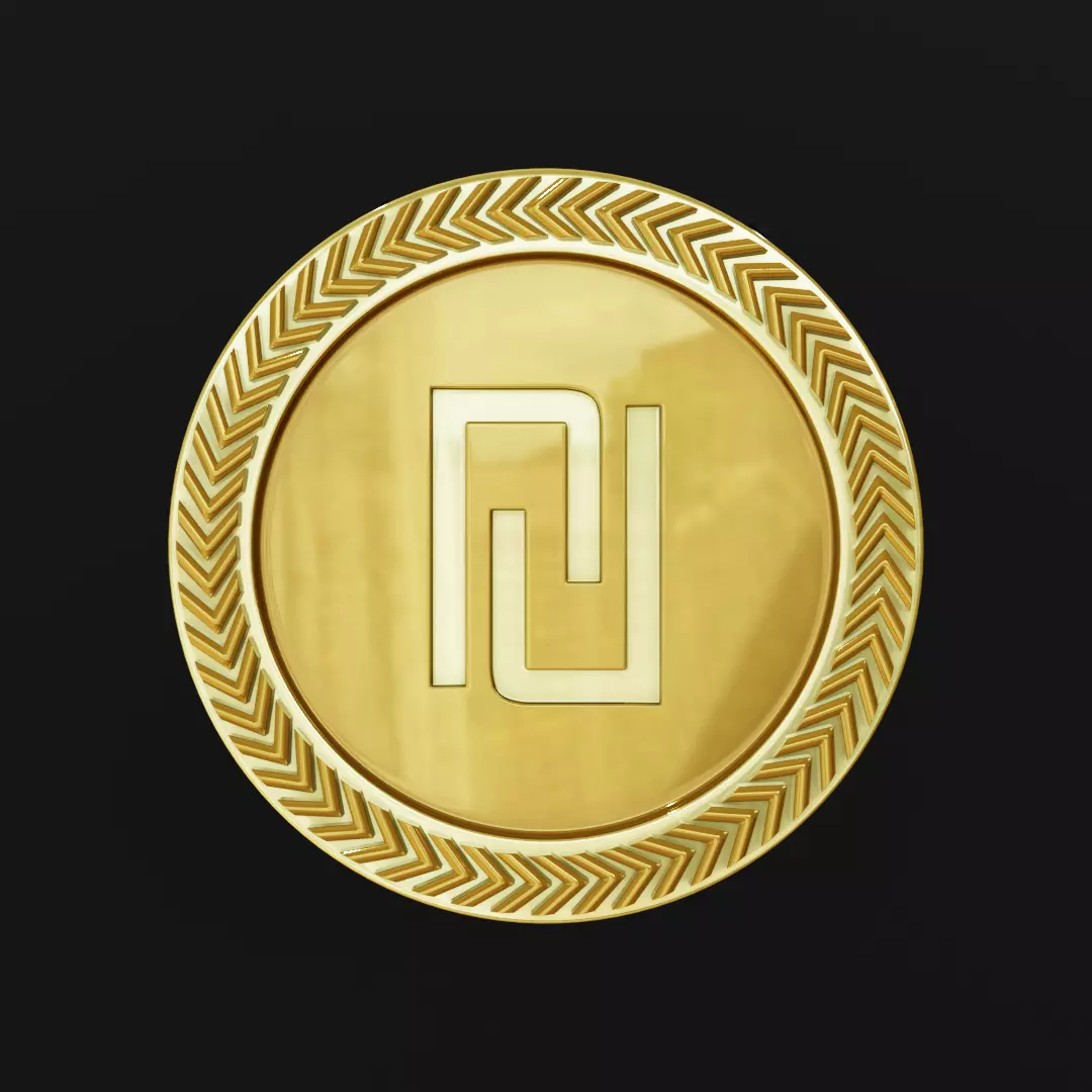 new sheqel coin Free 3D print model