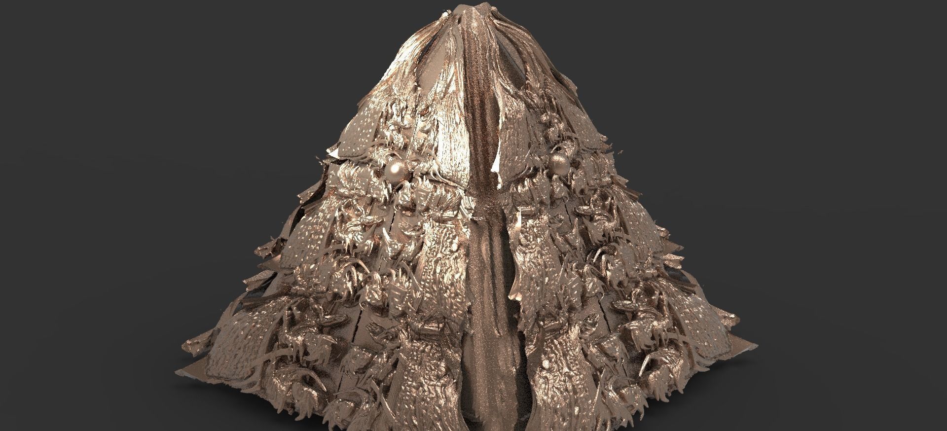 Vampire Dark pyramid 3D 3D model_1