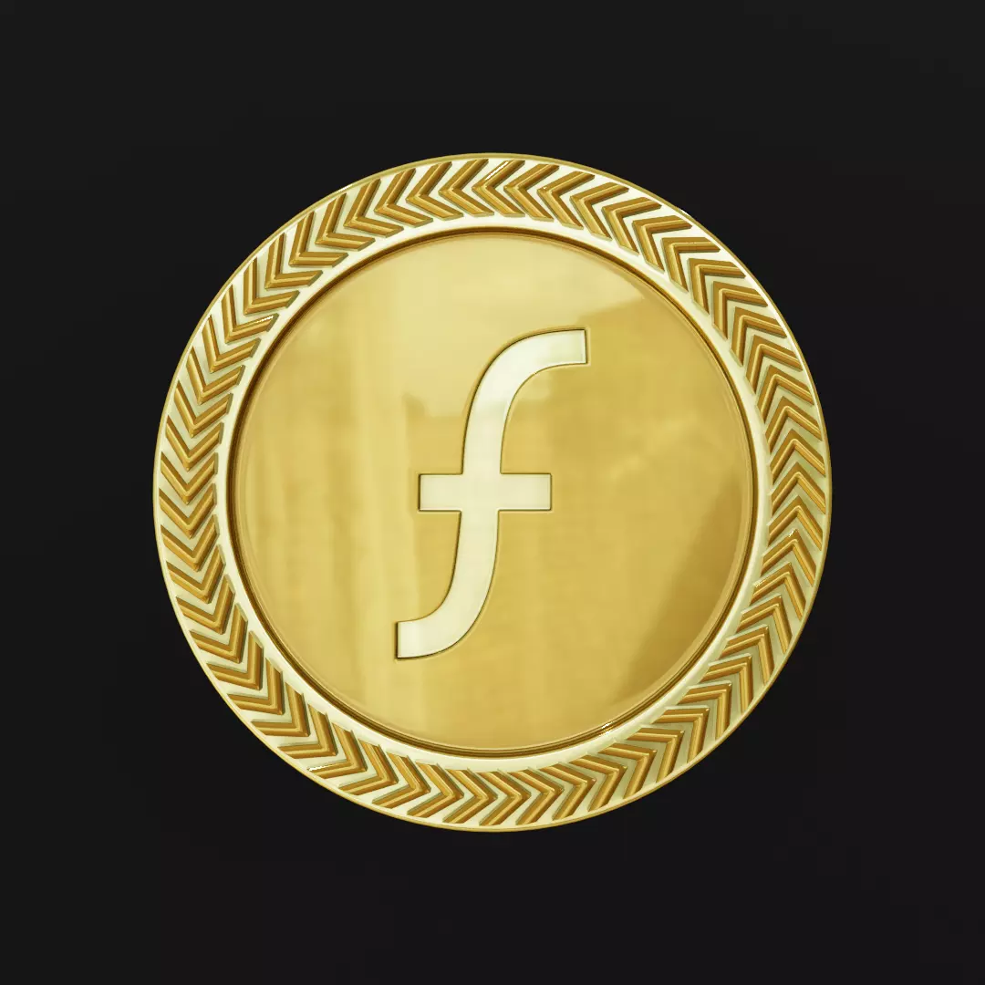 florin coin Free 3D print model