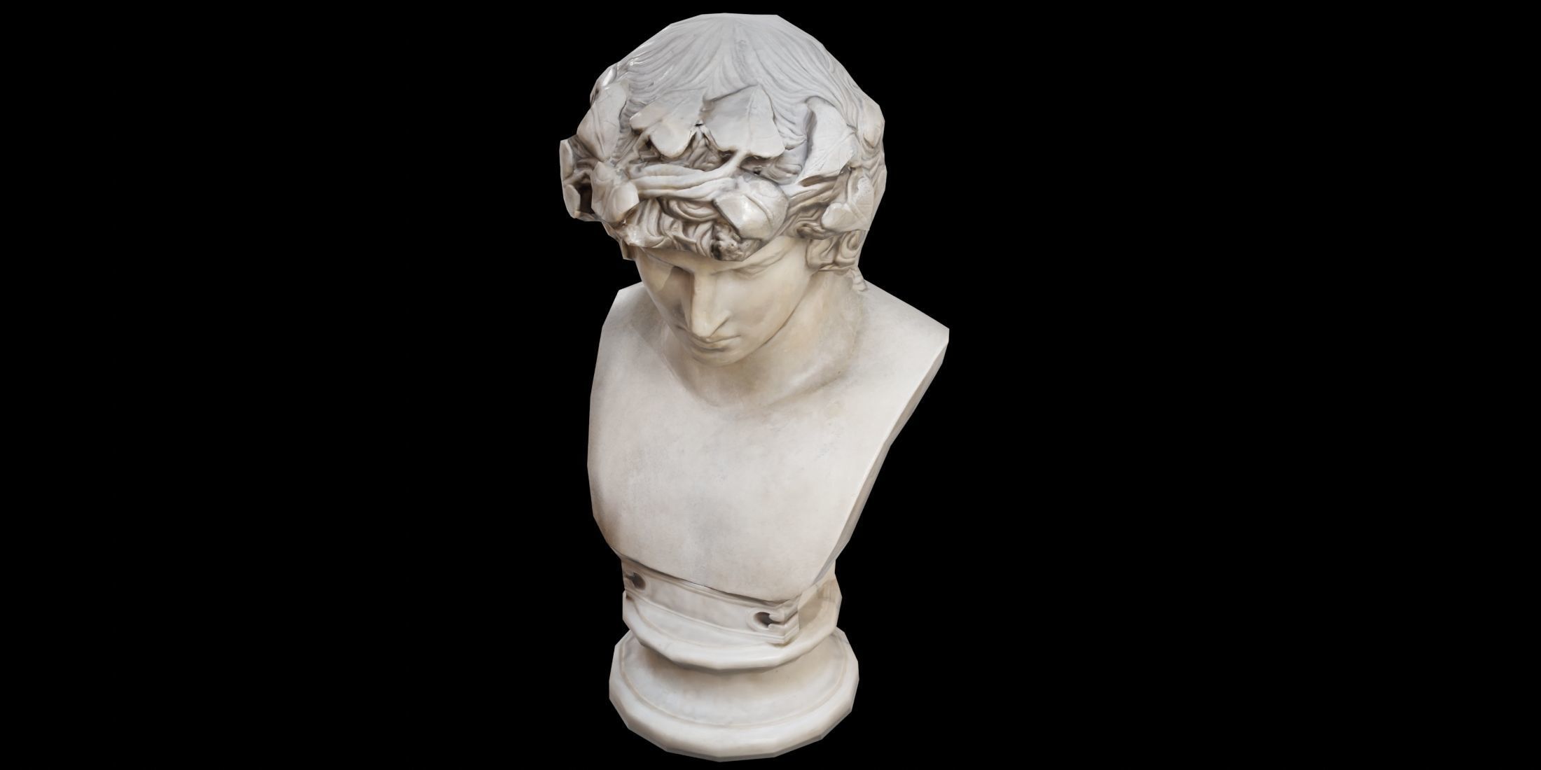 Roman Bust - Antonius 3D model_4