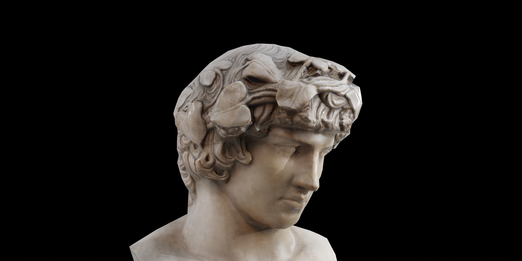 Roman Bust - Antonius 3D model_9