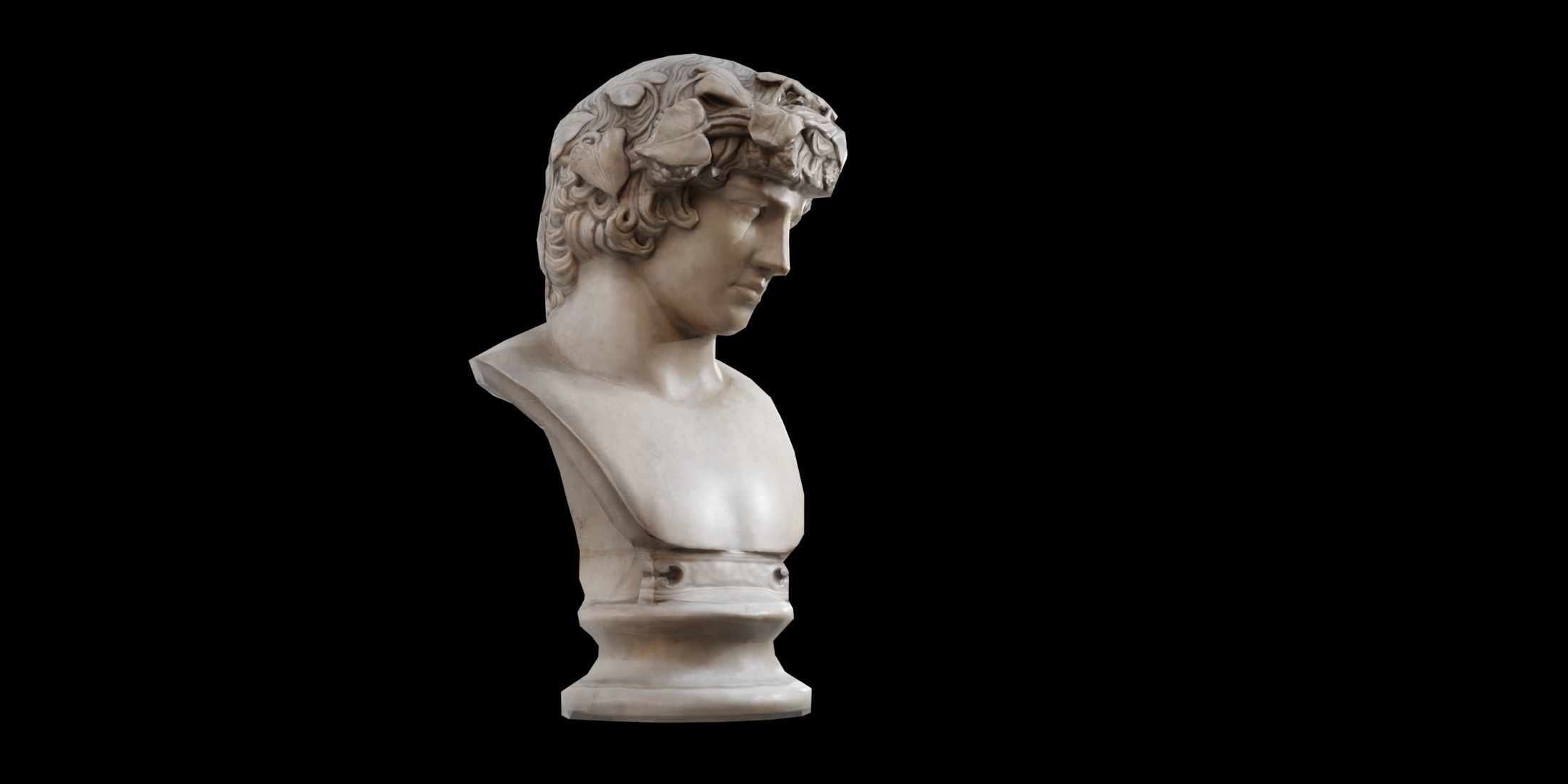 Roman Bust - Antonius 3D model_2