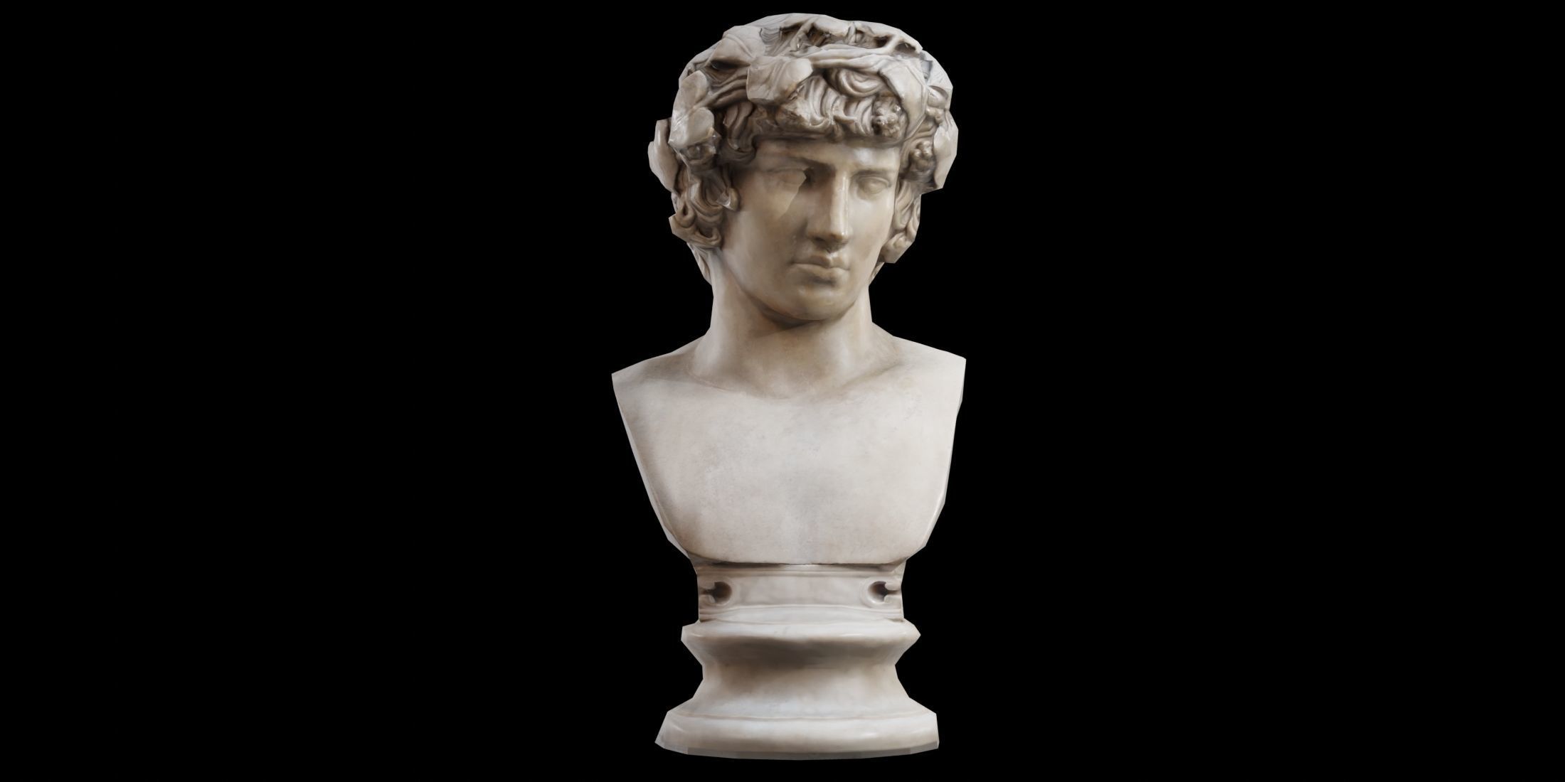 Roman Bust - Antonius 3D model_1