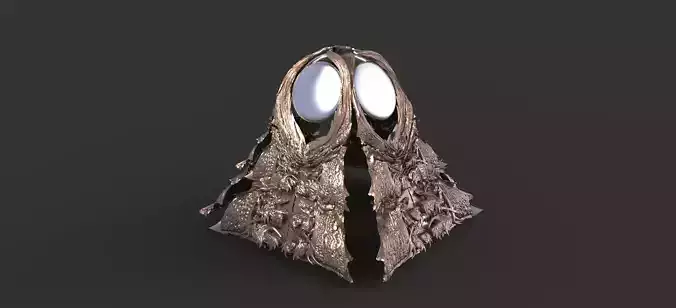 Blood pyramid Shell 3D
