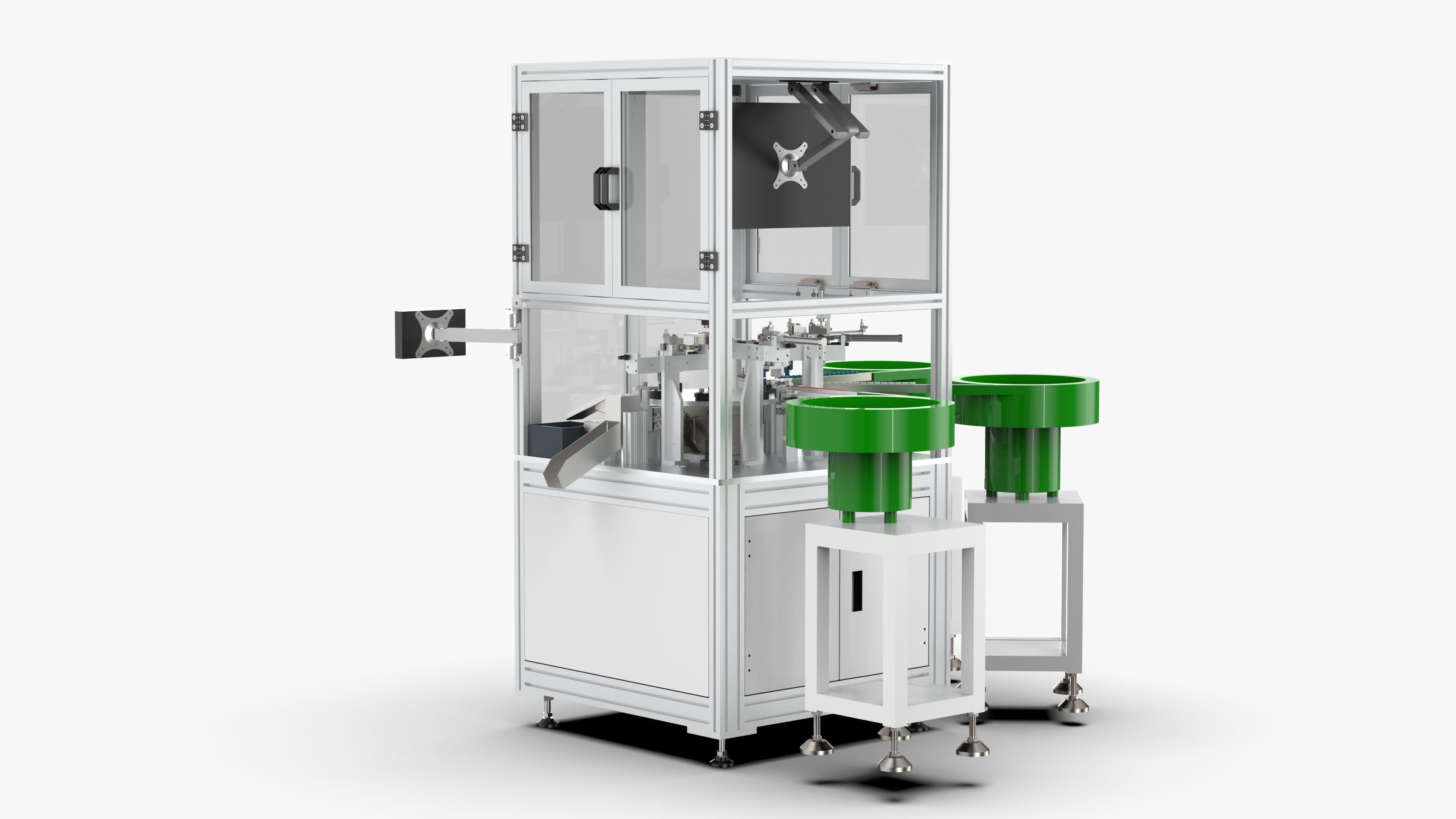 Automatic New Energy Plug-in Assembly Machine 3D model_4