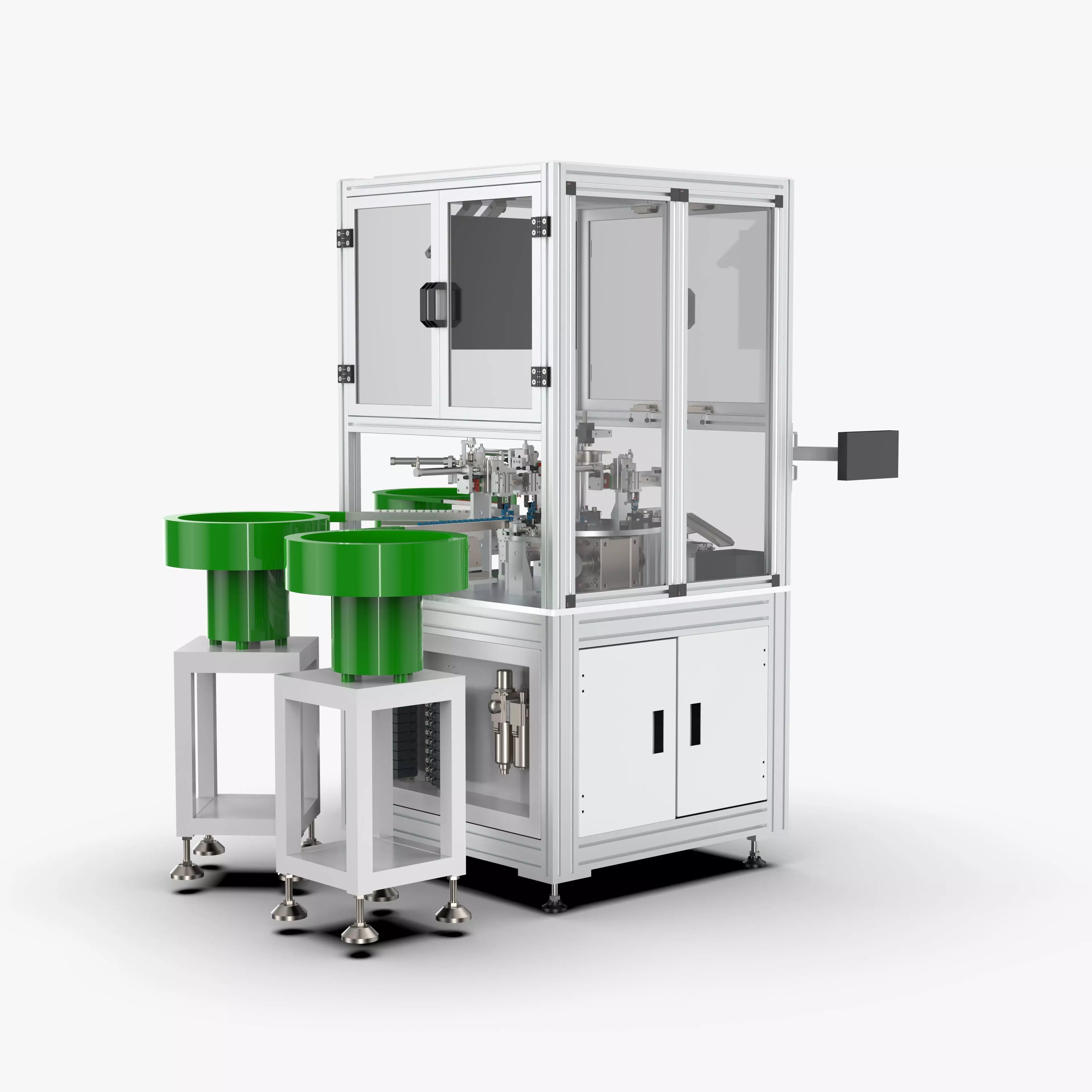 Automatic New Energy Plug-in Assembly Machine 3D model_0