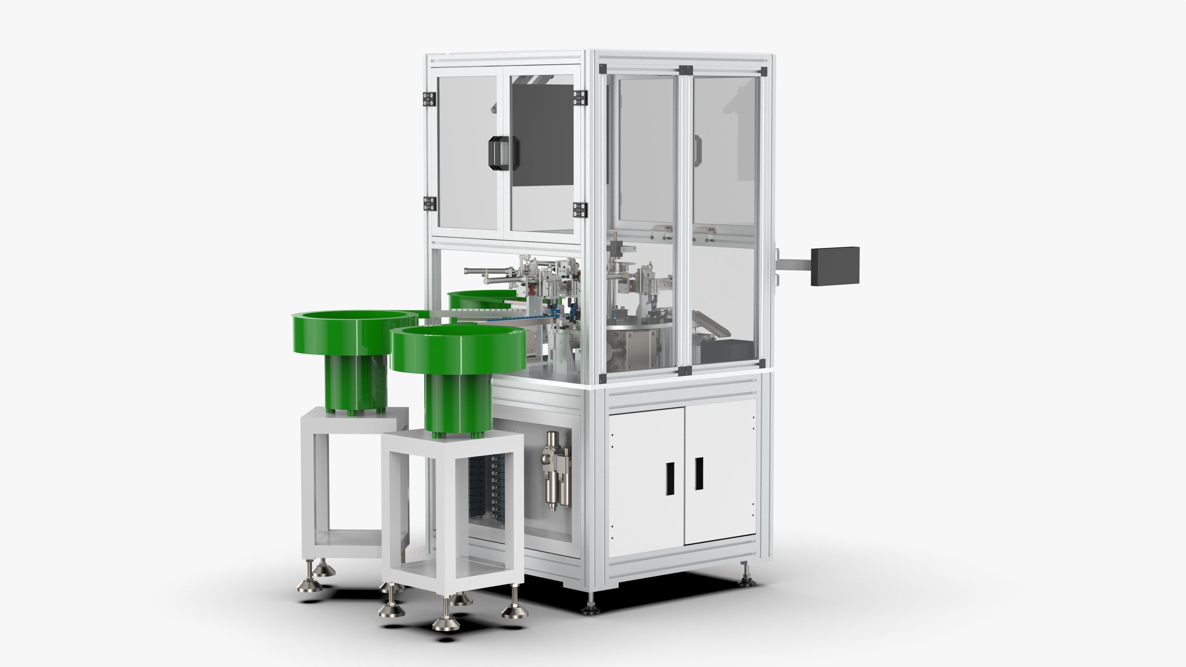 Automatic New Energy Plug-in Assembly Machine 3D model_1