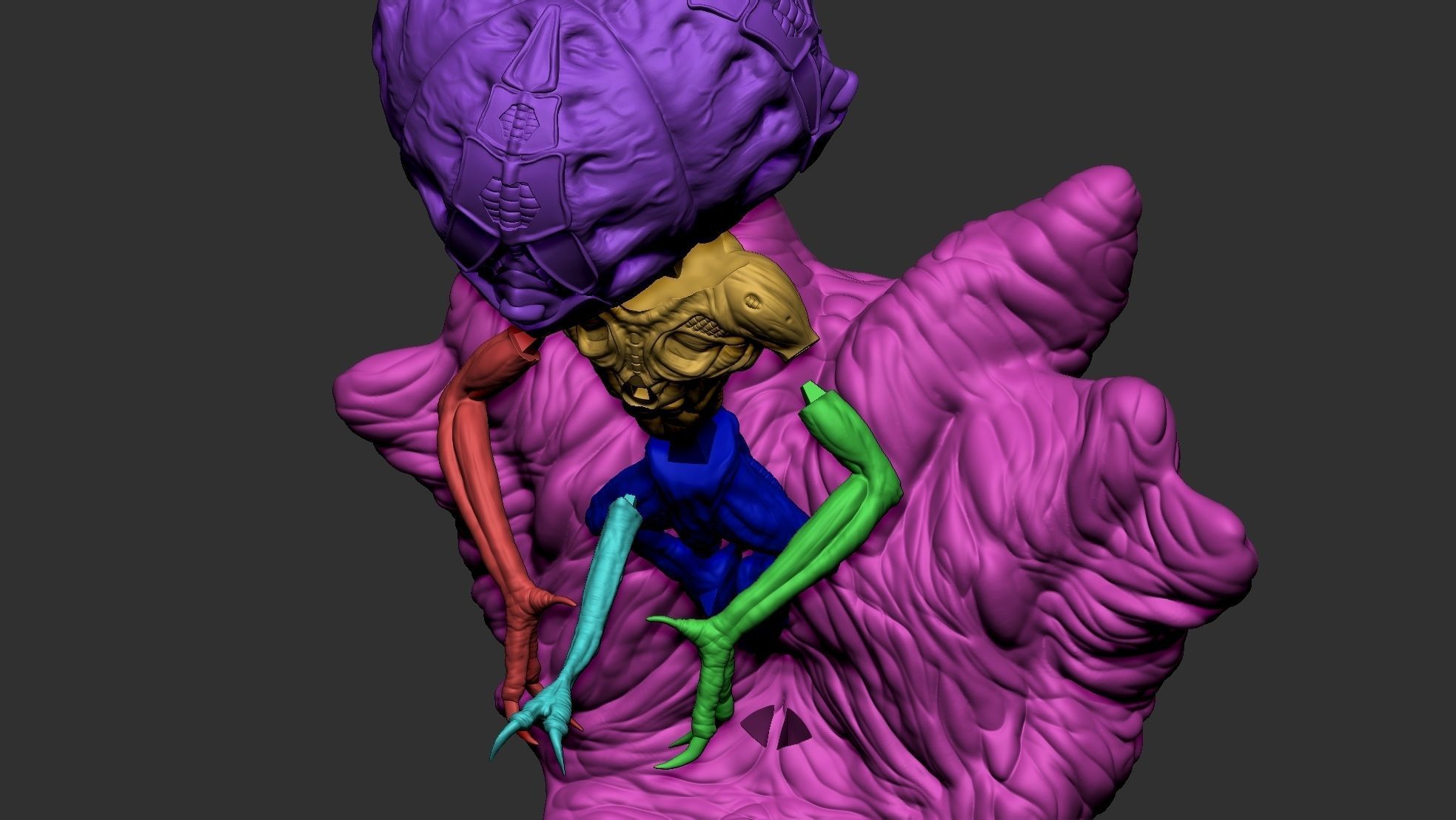 Alien Controller - Half-Life - STL -  3D print model_5