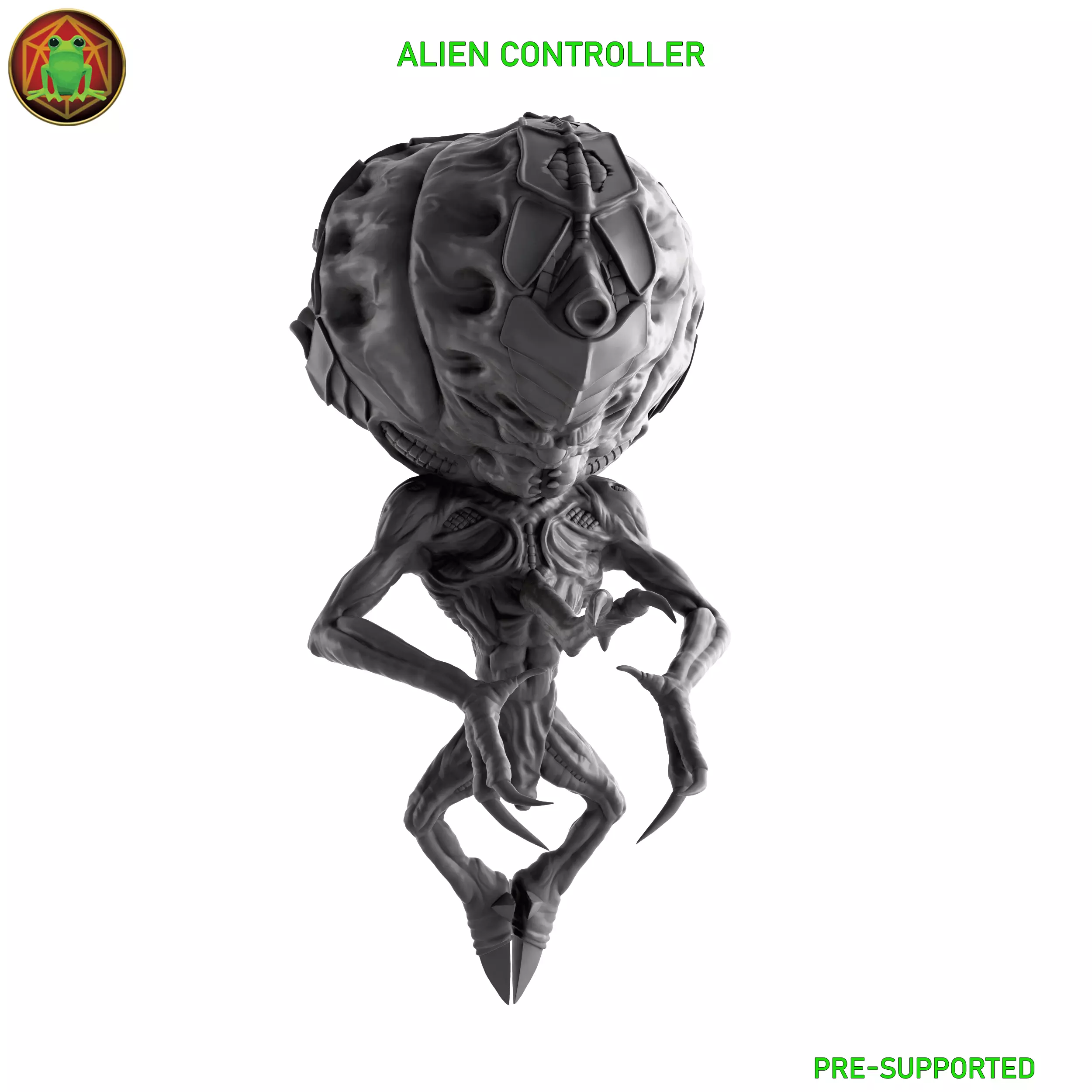 Alien Controller - Half-Life - STL -  3D print model_0