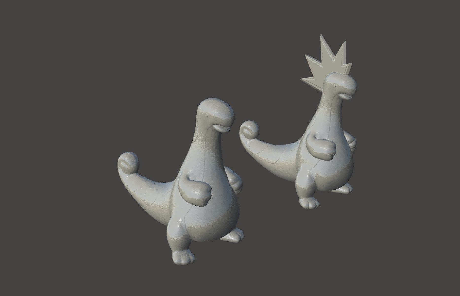 PALWORLD RELAXAURUS 2 PACK- ULTRA HIGH DETAILED STL FOR 3D PRINT 3D print model_12