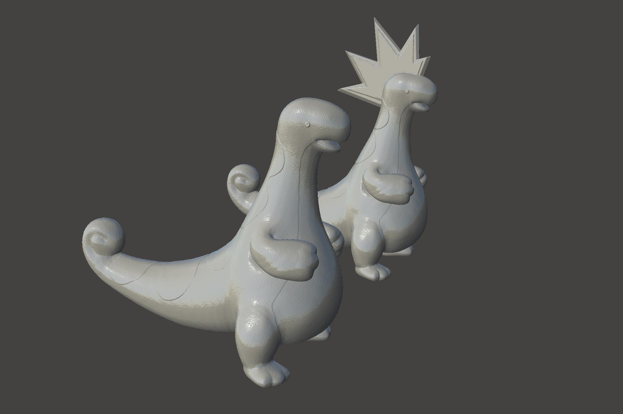 PALWORLD RELAXAURUS 2 PACK- ULTRA HIGH DETAILED STL FOR 3D PRINT 3D print model_9